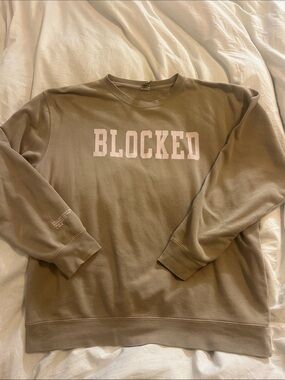 CALL HER DADDY/ Barstool  “Blocked” Graphic Crewneck Sweatshirt